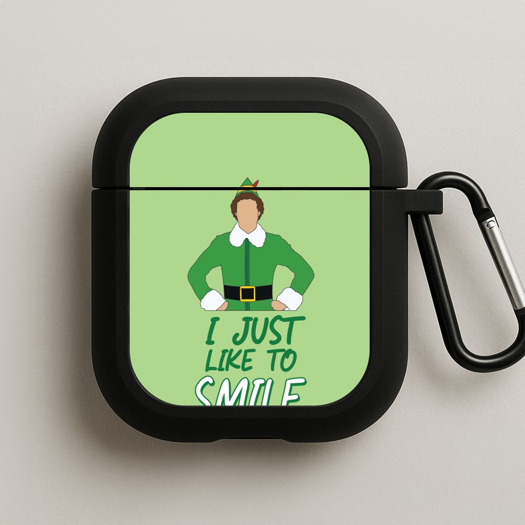 I Just Like To Smile AirPods Case