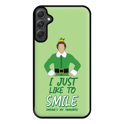 I Just Like To Smile Phone Case for Galaxy A54