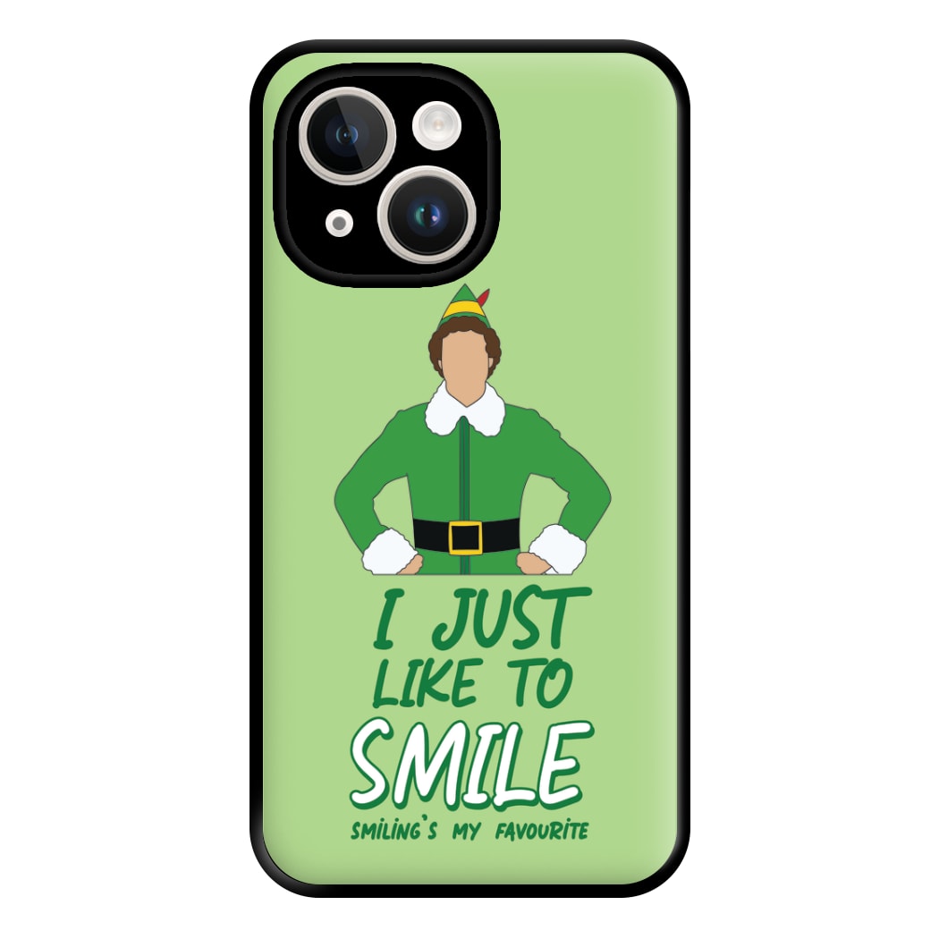 I Just Like To Smile Phone Case for iPhone 14 Plus