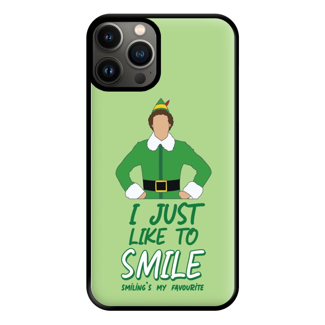 I Just Like To Smile Phone Case for iPhone 13 Pro Max