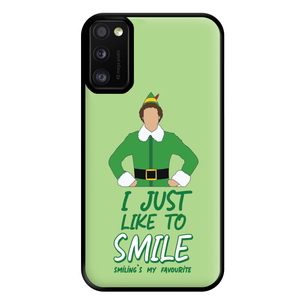 I Just Like To Smile Phone Case for Galaxy A41