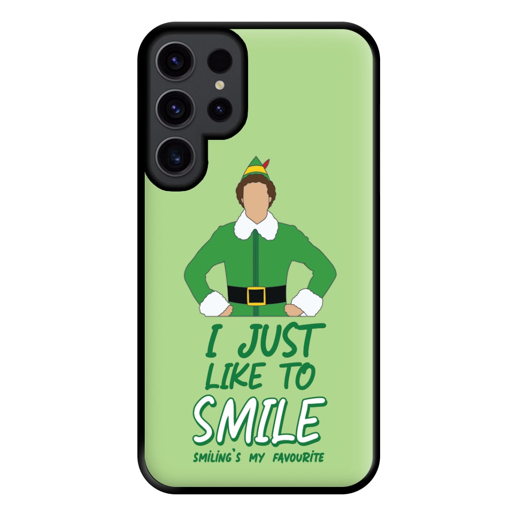 I Just Like To Smile Phone Case for Galaxy S23 Ultra