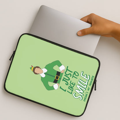 I Just Like To Smile MacBook Case