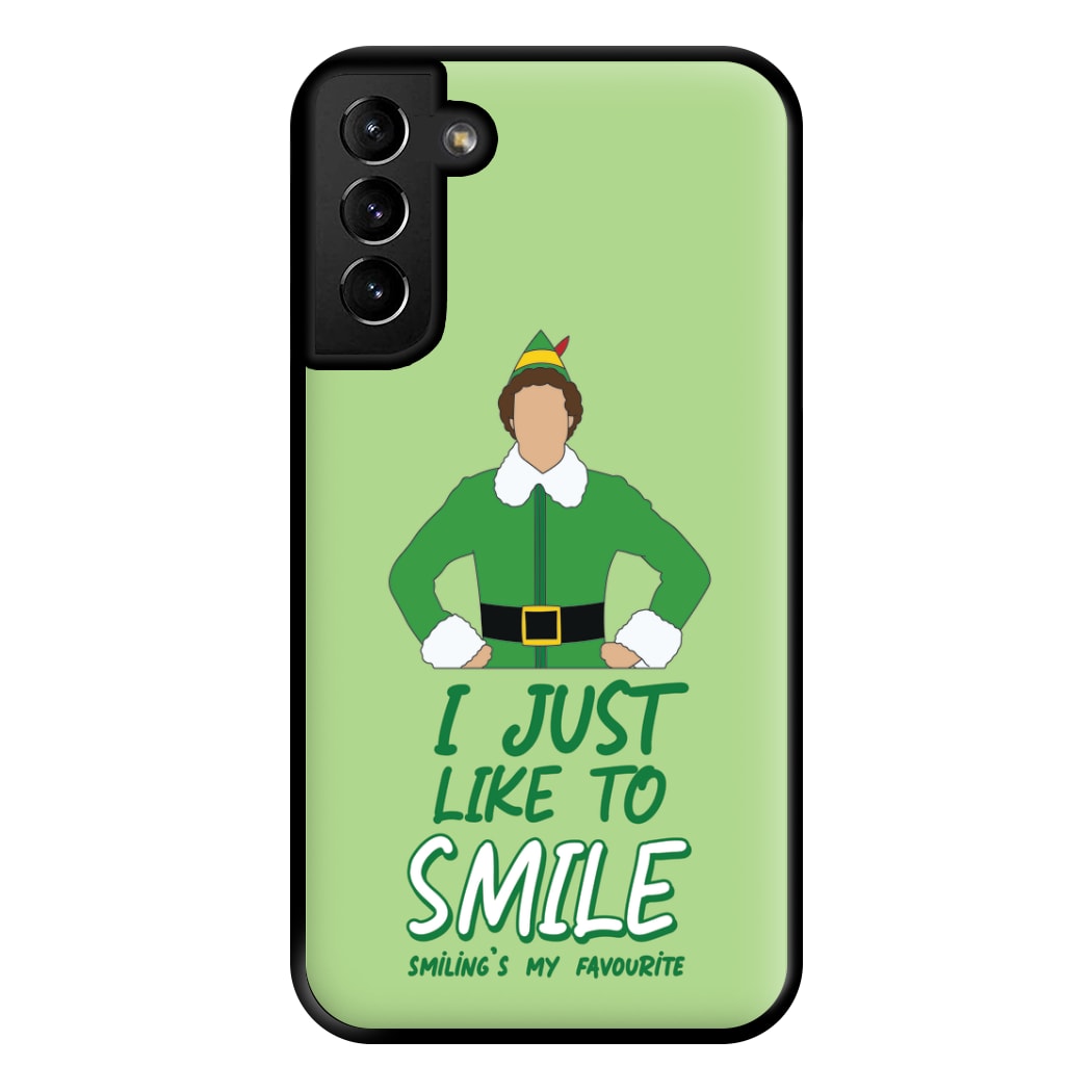 I Just Like To Smile Phone Case for Galaxy S21 Plus