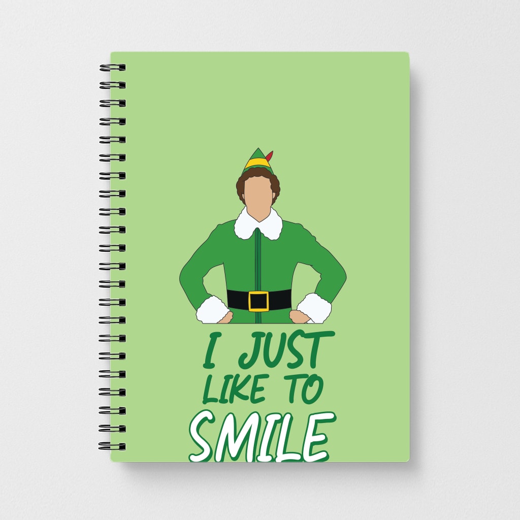 I Just Like To Smile Notebook