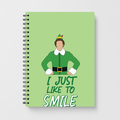 I Just Like To Smile Notebook