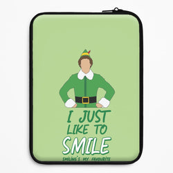 I Just Like To Smile Universal Laptop Sleeve