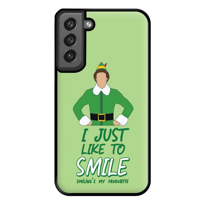 I Just Like To Smile Phone Case for Galaxy S21FE