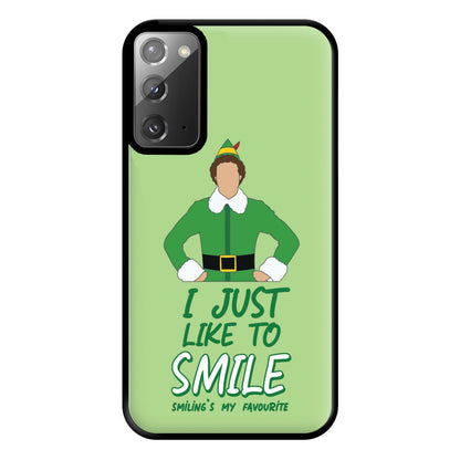 I Just Like To Smile Phone Case for Galaxy Note 20 Ultra