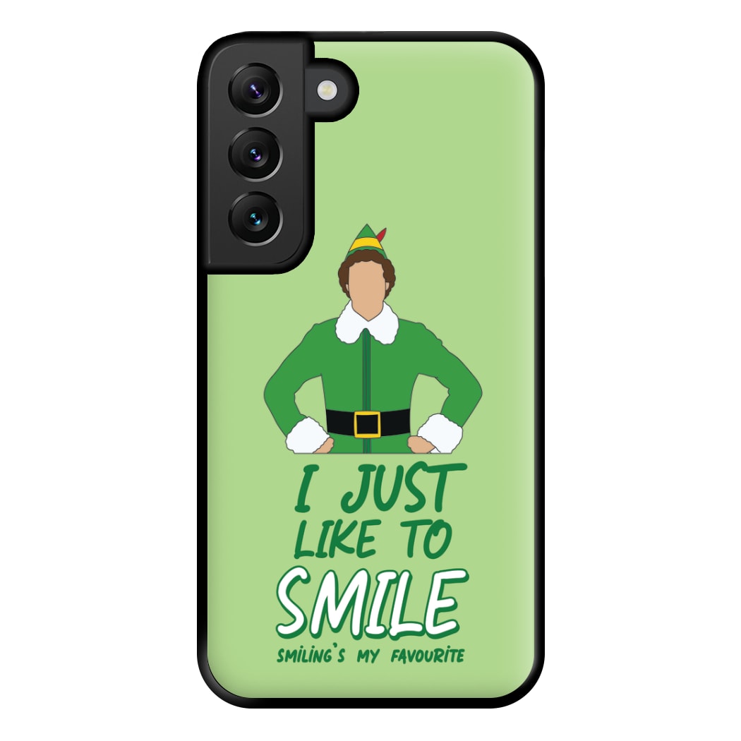 I Just Like To Smile Phone Case for Galaxy S22 Plus