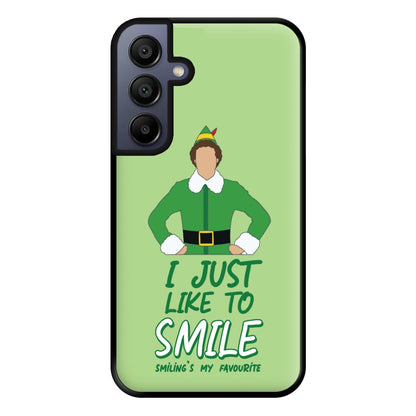 I Just Like To Smile Phone Case for Galaxy A15