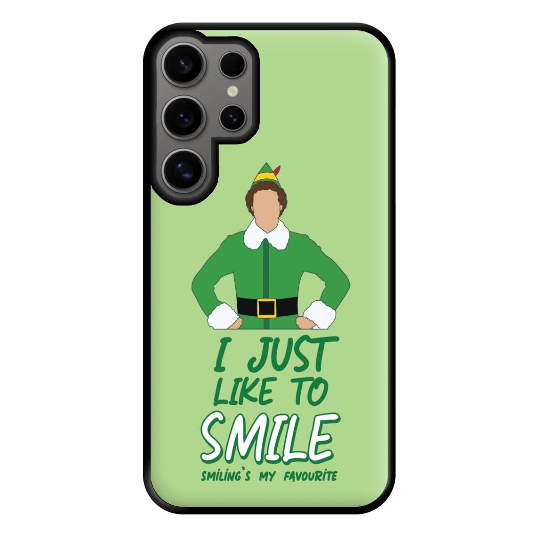 I Just Like To Smile Phone Case for Galaxy S24 Ultra