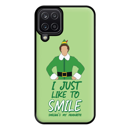 I Just Like To Smile Phone Case for Galaxy A12