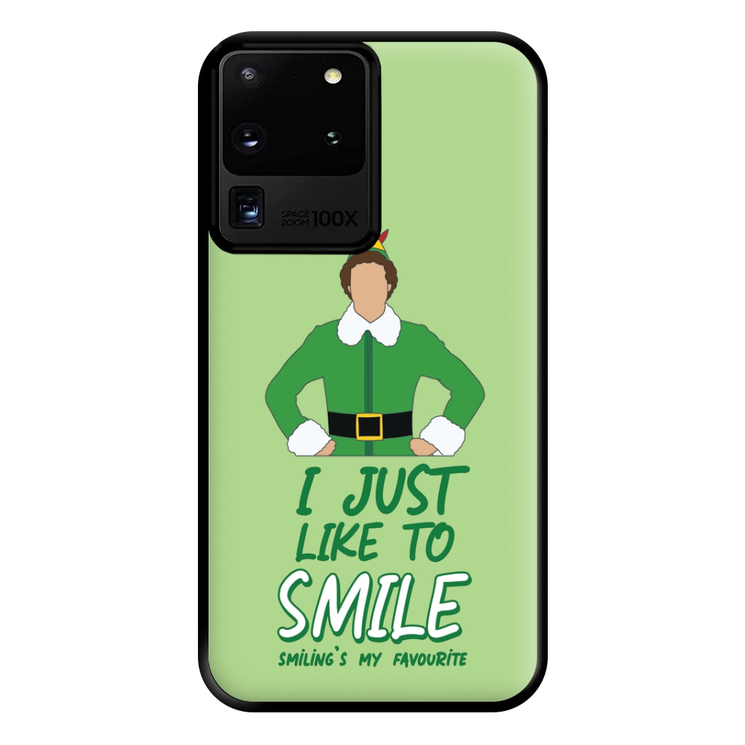 I Just Like To Smile Phone Case for Galaxy S20 Ultra