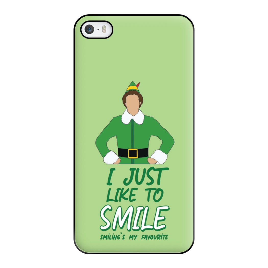 I Just Like To Smile Phone Case for iPhone 5 / 5s / SE 2016