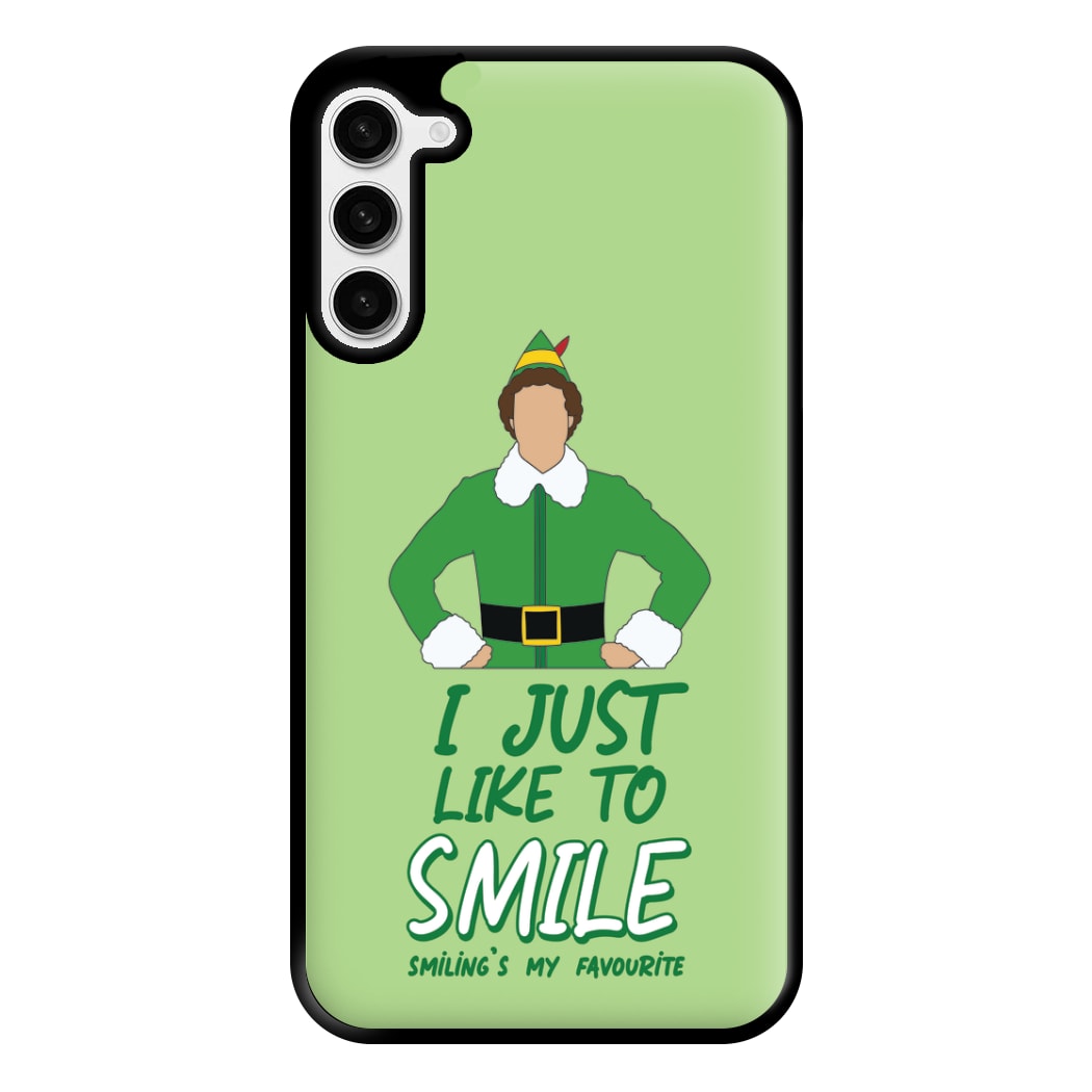 I Just Like To Smile Phone Case for Galaxy S23 Plus