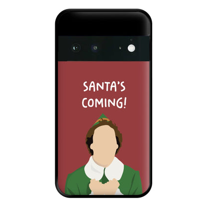 Santa's Coming! - Elf Phone Case for Google Pixel 6a