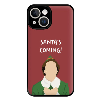 Santa's Coming! - Elf Phone Case for iPhone 14