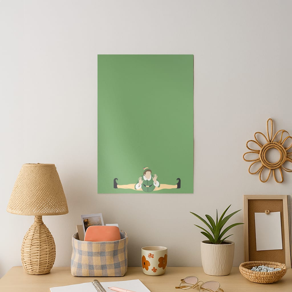 Splits - Elf Art Print
