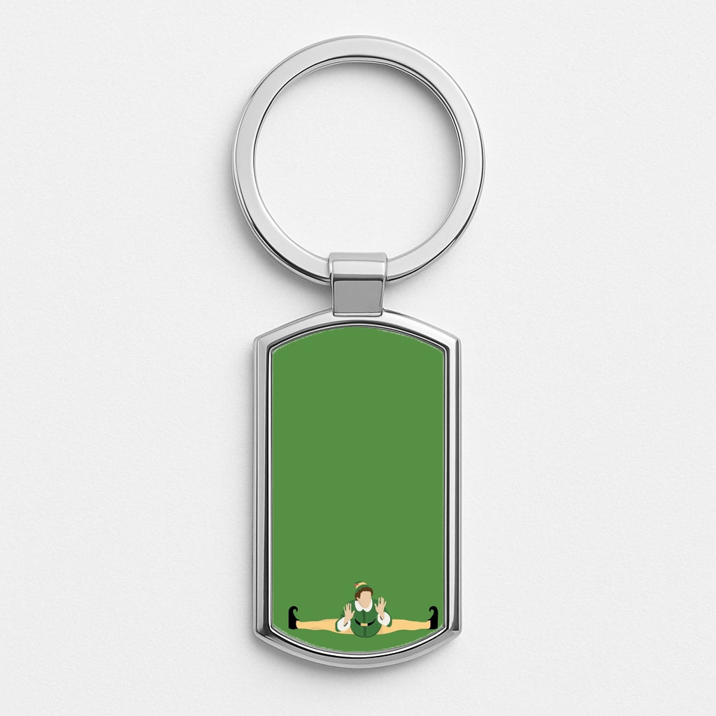 Splits - Elf Silver Keyring