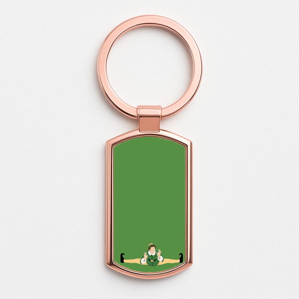 Splits - Elf Rose Gold Keyring