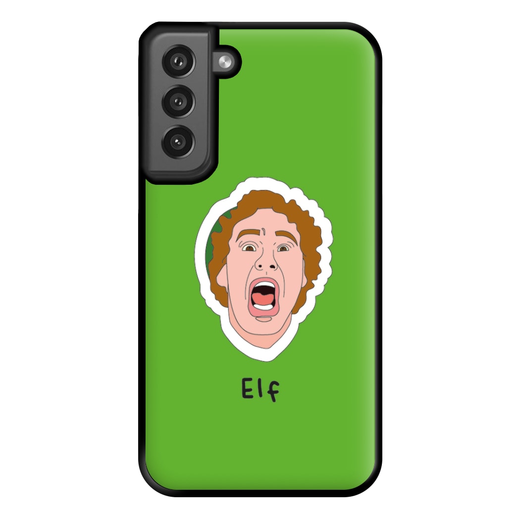 Scream Face - Elf Phone Case for Galaxy S21FE