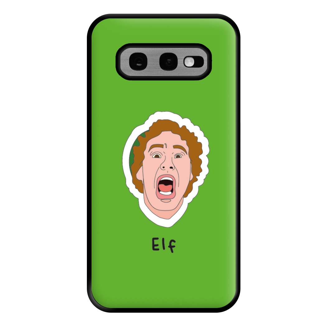 Scream Face - Elf Phone Case for Galaxy S10e