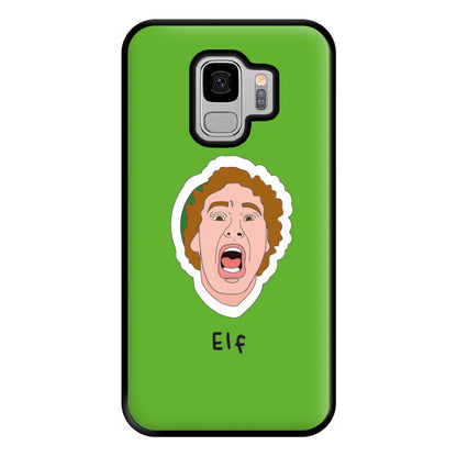 Scream Face - Elf Phone Case for Galaxy S9 Plus