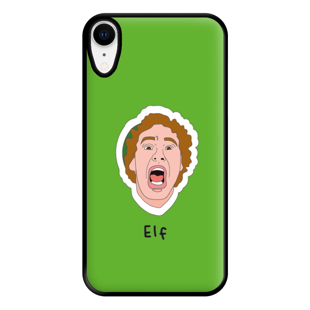 Scream Face - Elf Phone Case for iPhone XR