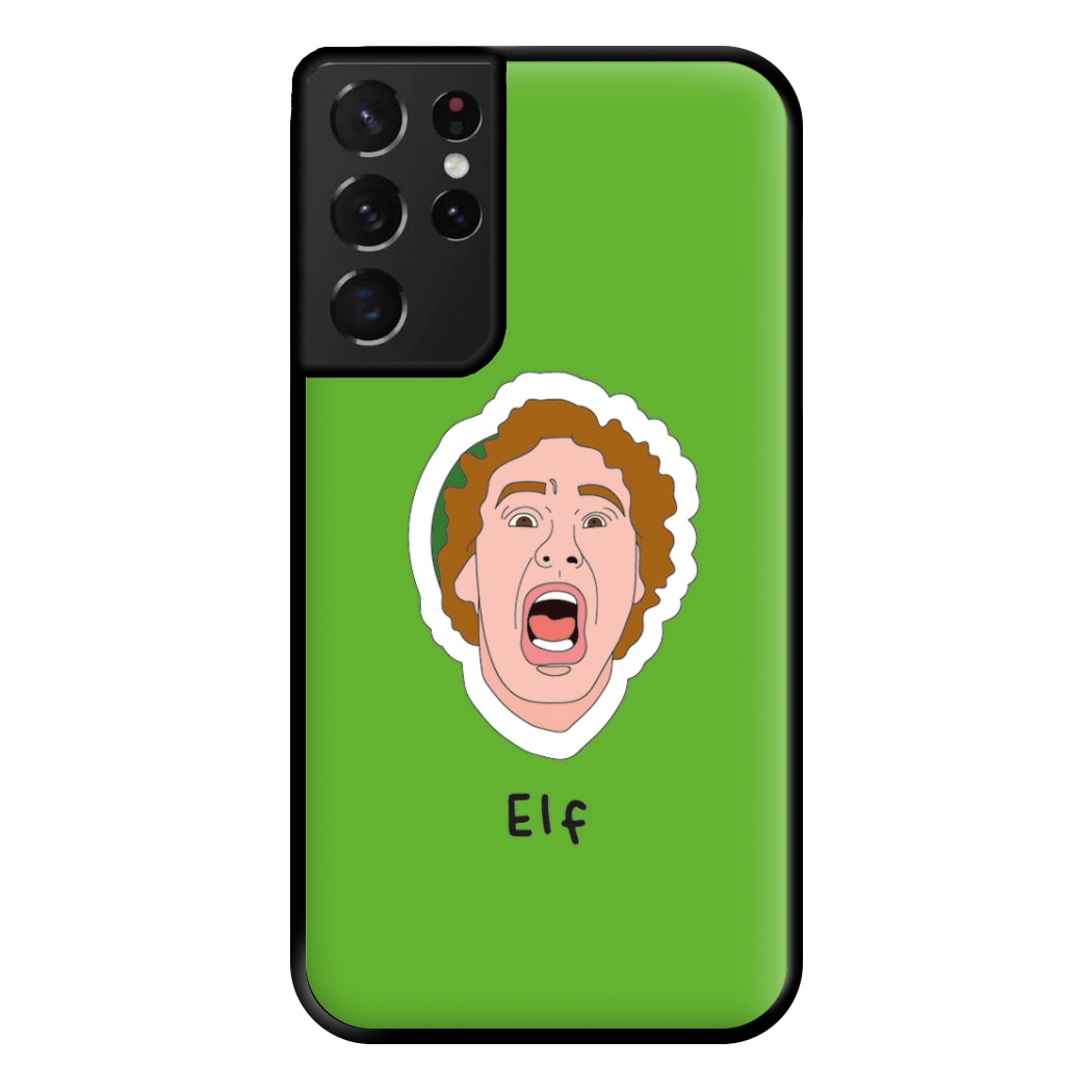 Scream Face - Elf Phone Case for Galaxy S21 Ultra