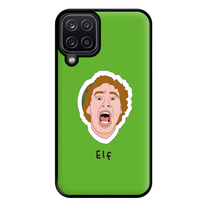 Scream Face - Elf Phone Case for Galaxy A12