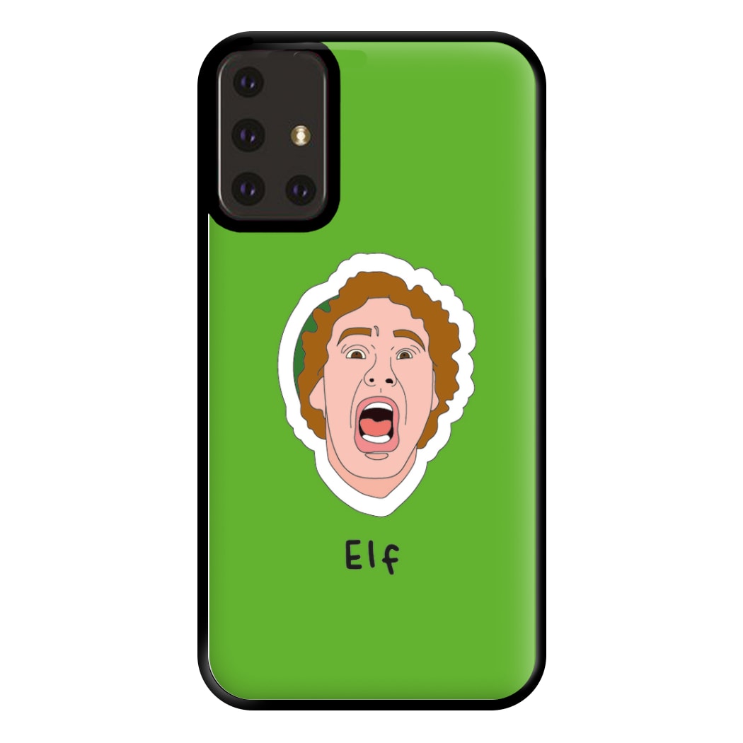 Scream Face - Elf Phone Case for Galaxy A71