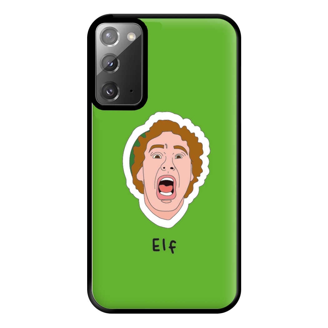 Scream Face - Elf Phone Case for Galaxy Note 20 Ultra