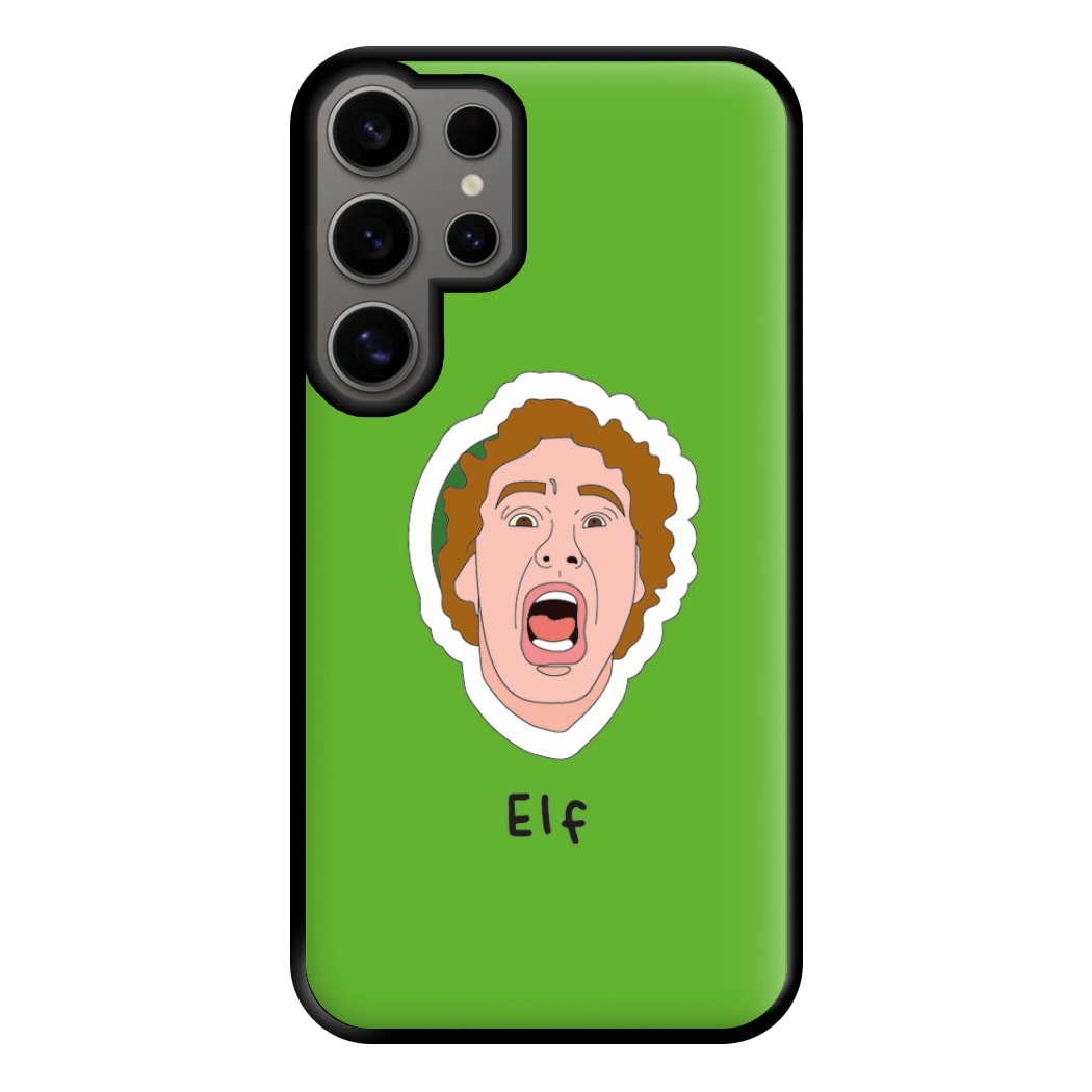 Scream Face - Elf Phone Case for Galaxy S24 Ultra