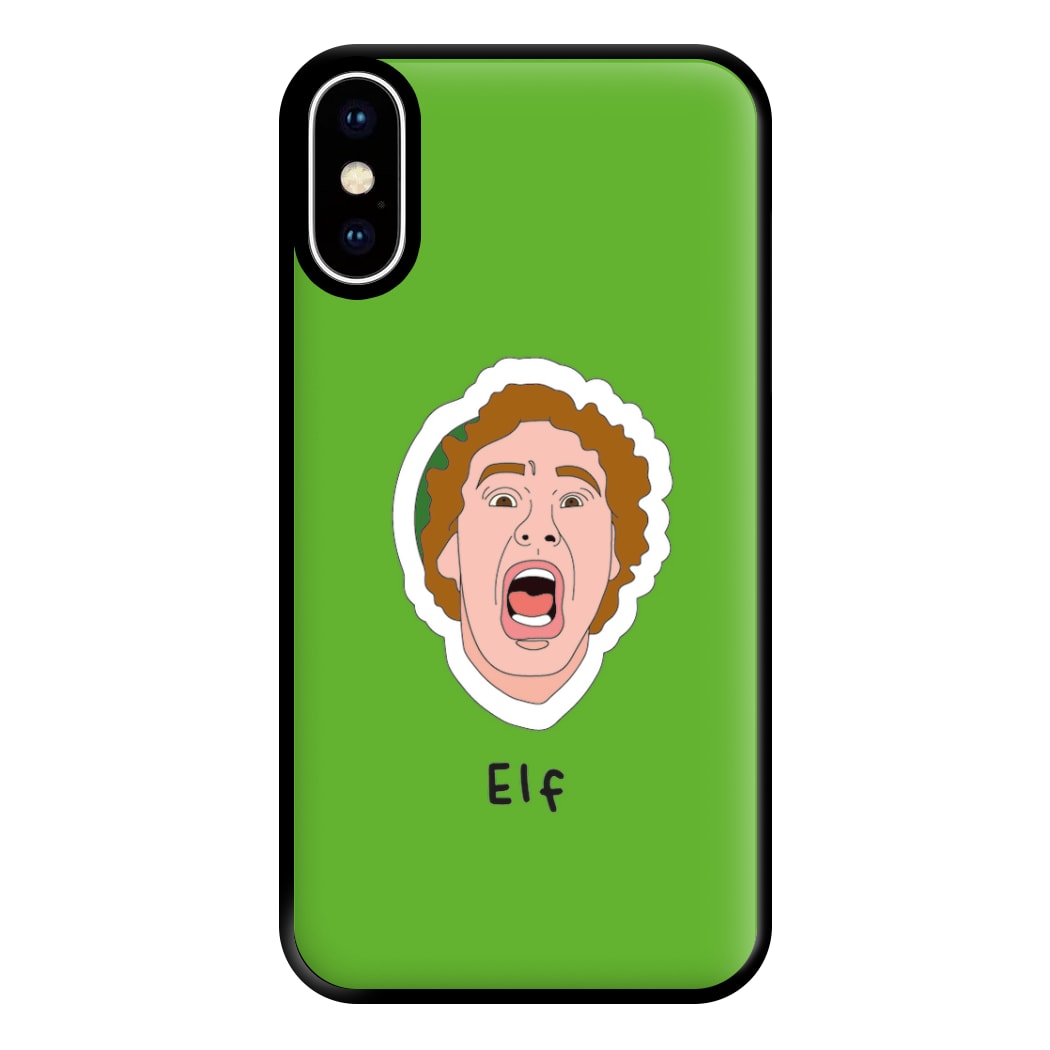 Scream Face - Elf Phone Case for iPhone XS Max