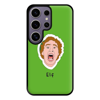 Scream Face - Elf Phone Case for Galaxy S25 Ultra