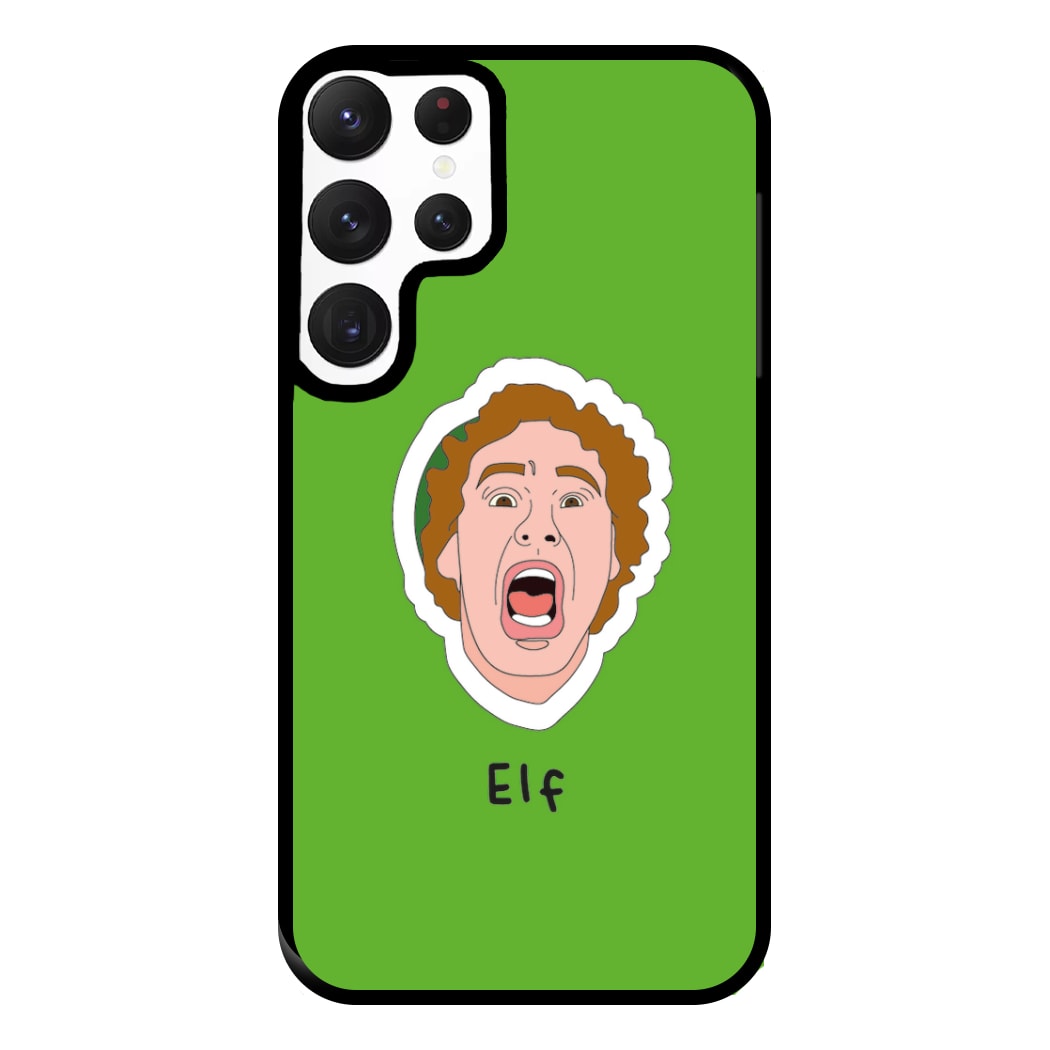 Scream Face - Elf Phone Case for Galaxy S22 Ultra