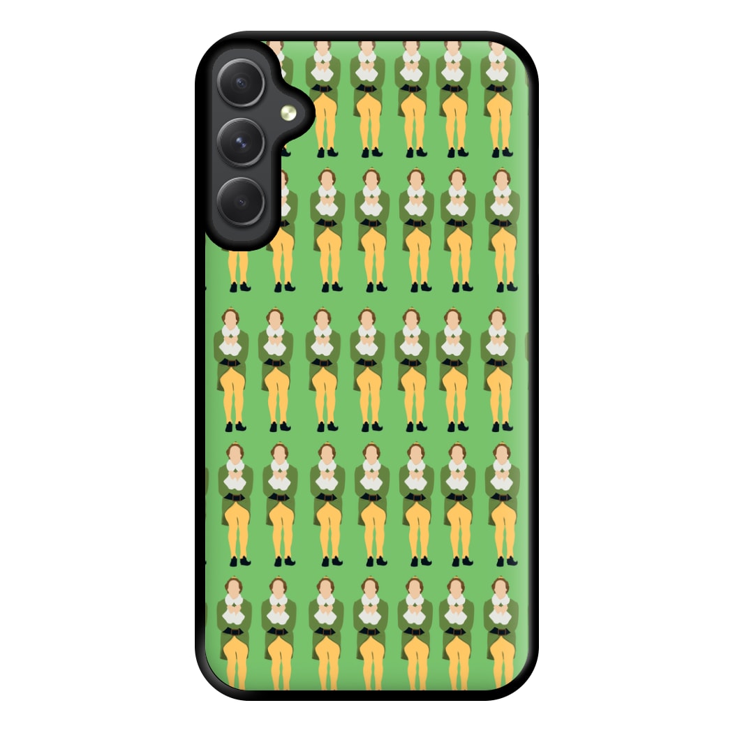 Buddy Pattern - Elf Phone Case for Galaxy A34