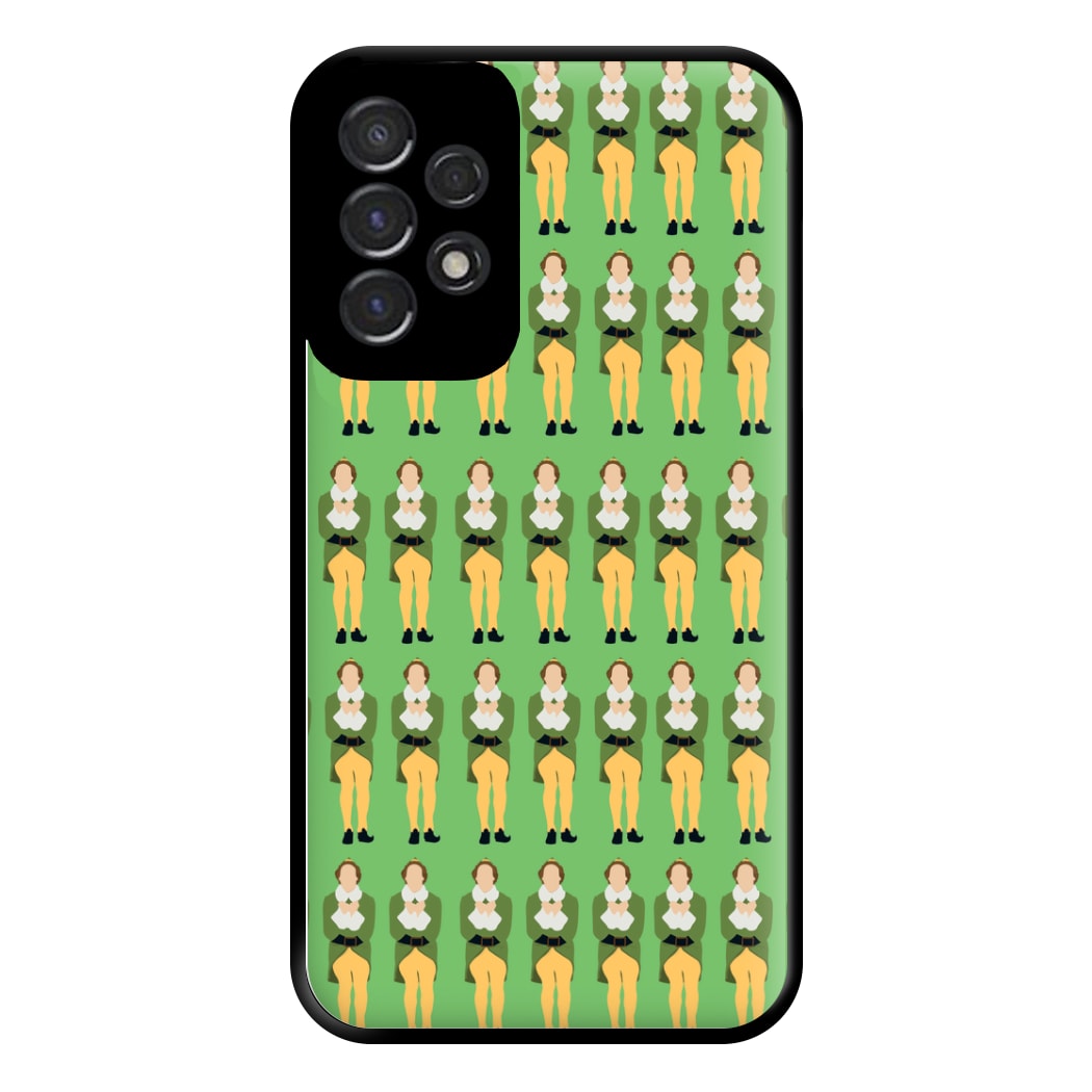 Buddy Pattern - Elf Phone Case for Galaxy A53