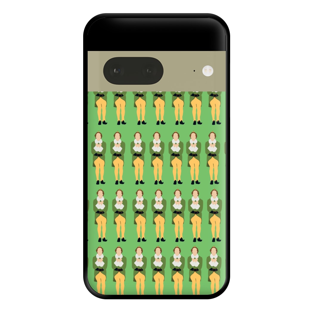 Buddy Pattern - Elf Phone Case for Google Pixel 7a