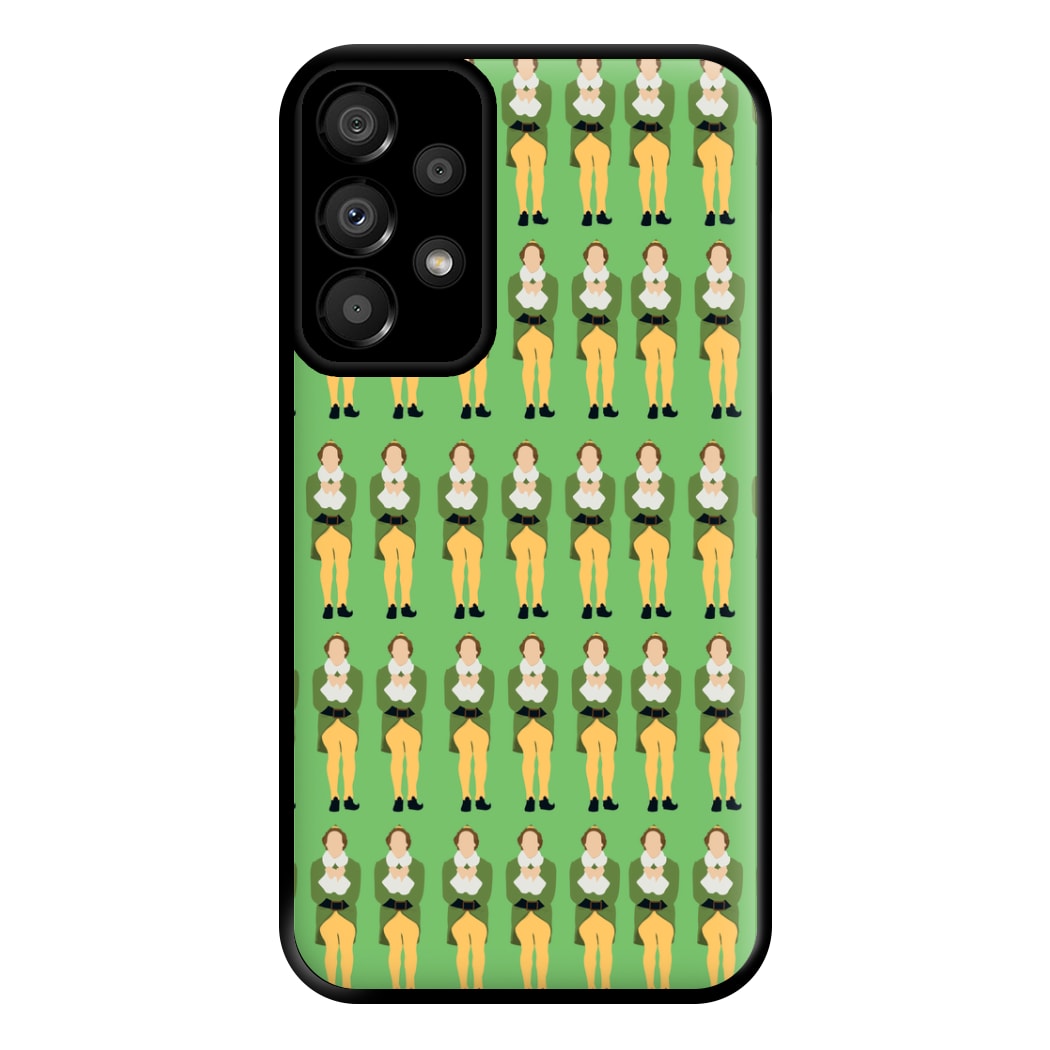 Buddy Pattern - Elf Phone Case for Galaxy A33