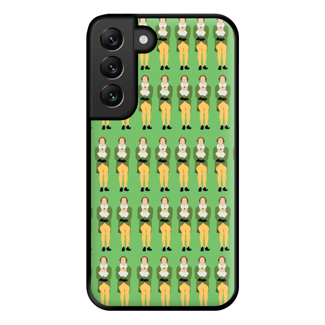 Buddy Pattern - Elf Phone Case for Galaxy S22 Plus