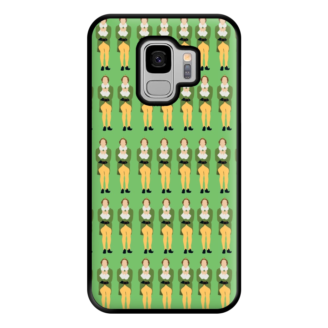 Buddy Pattern - Elf Phone Case for Galaxy S9 Plus