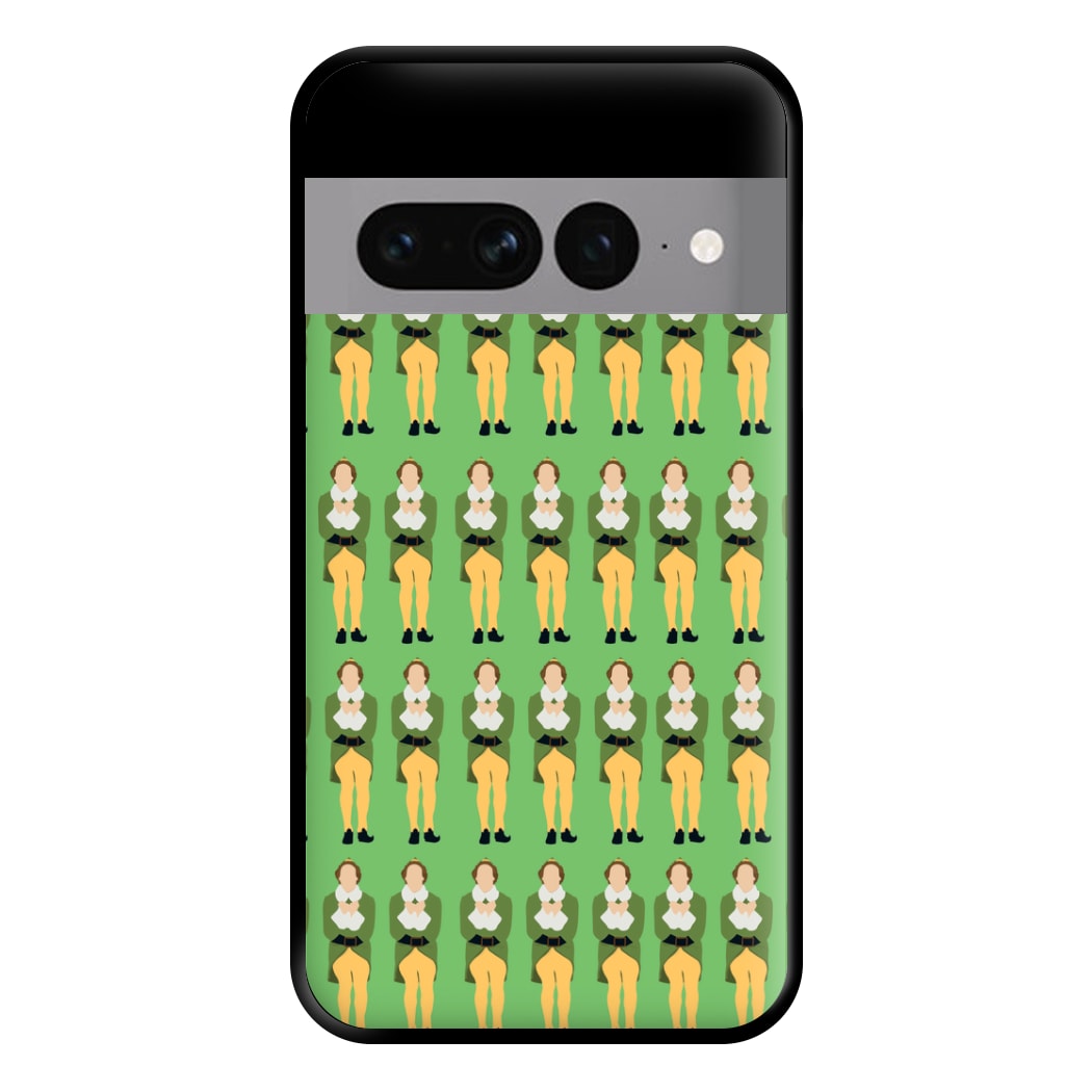 Buddy Pattern - Elf Phone Case for Google Pixel 7 Pro