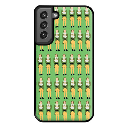 Buddy Pattern - Elf Phone Case for Galaxy S21FE