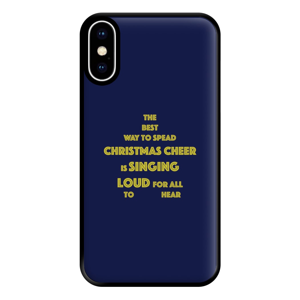 Christmas Cheer - Elf Phone Case for iPhone XS Max