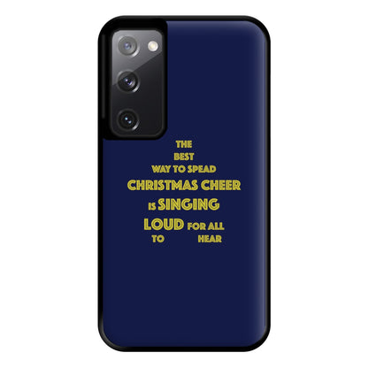 Christmas Cheer - Elf Phone Case for Galaxy S20FE