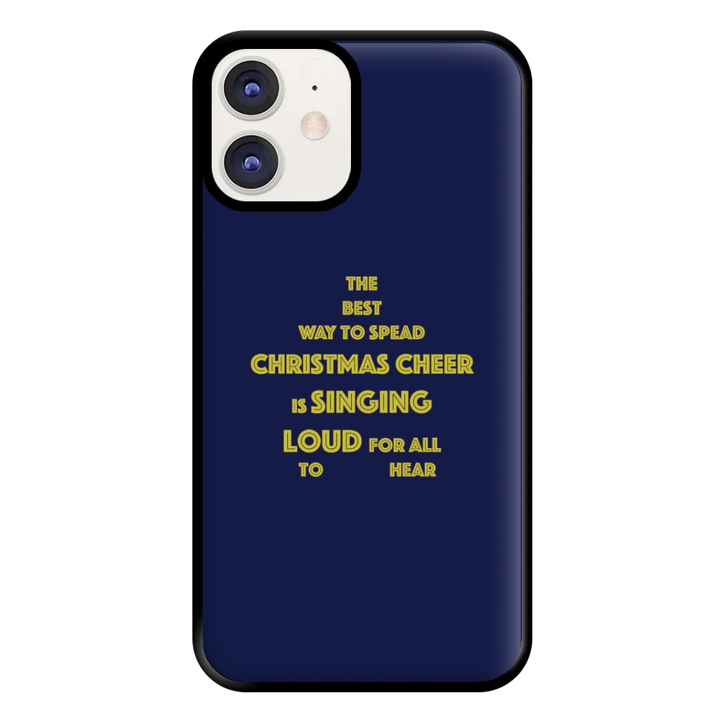 Christmas Cheer - Elf Phone Case for iPhone 12 / 12 Pro