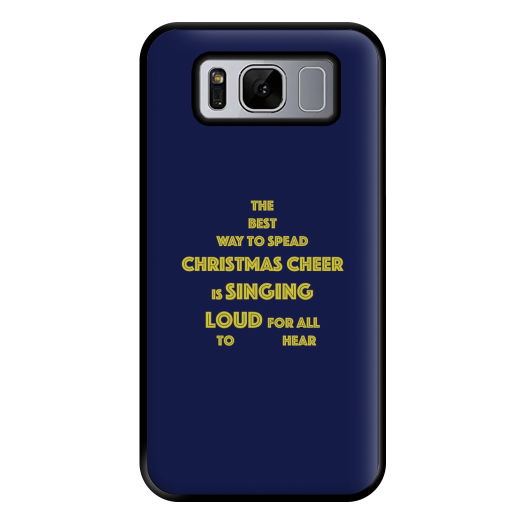 Christmas Cheer - Elf Phone Case for Galaxy S8 Plus