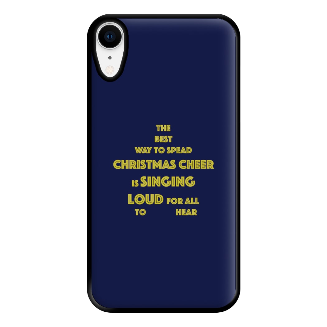 Christmas Cheer - Elf Phone Case for iPhone XR